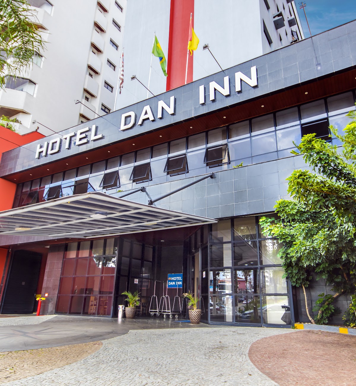 Fachada do Hotel Dan Inn Sorocaba